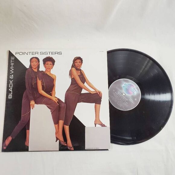 Pointer Sisters Black White Soul Funk Synth Pop Vinyl Record Album LP 1981 - Picture 1 of 5